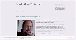 Desktop Screenshot of markallenediting.com